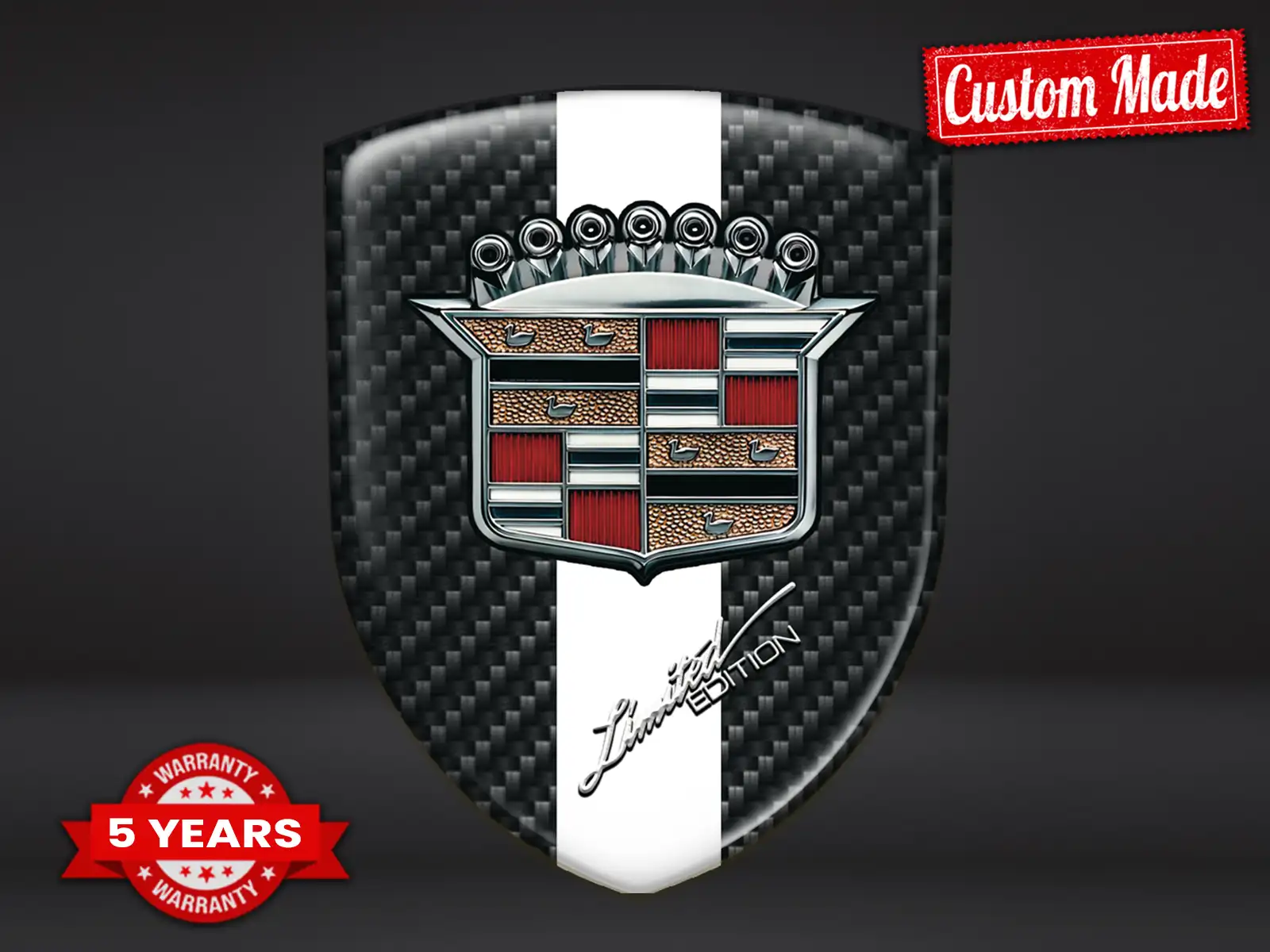 Cadillac Auto-Logo-Aufkleber Exklusiv Max ST